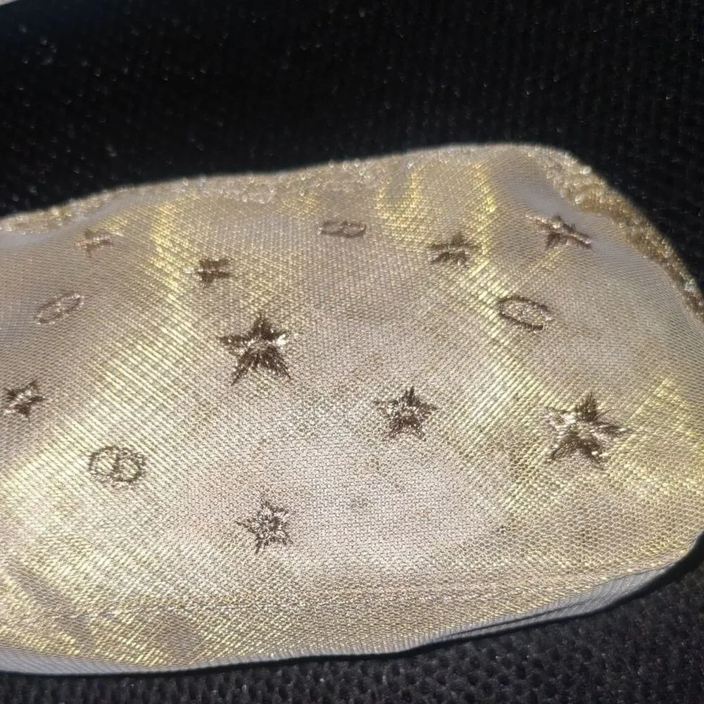 Dior Gold Star Cosmetic Bag – Limited Edition – NWT – Holiday Collector